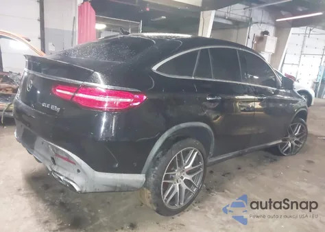 2016 Mercedes-Benz Amg Gle 63 Coupe S 4Matic из США, поврежденный, VIN 4JGED7FB9GA011591